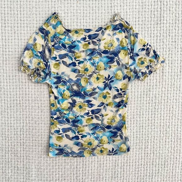 𝅺VINTAGE 90’s Ruched Cinched Top - Picture 5 of 5